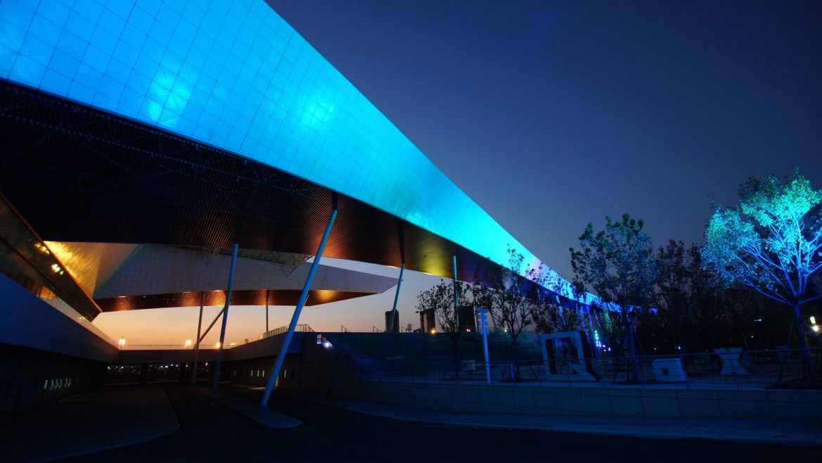 Stadium lighting, Shandong University